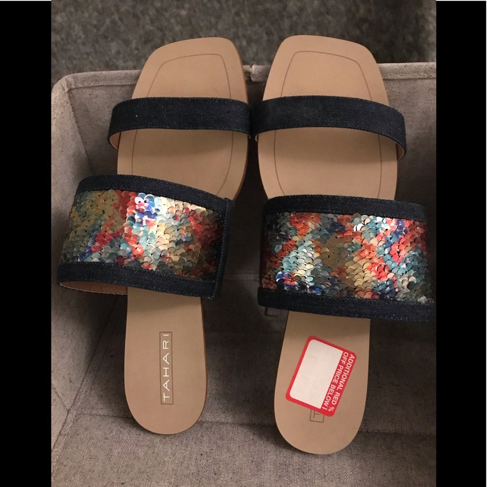 🍍Tahari sandals. *NEW* mermaid 🧜🏻‍♀️
